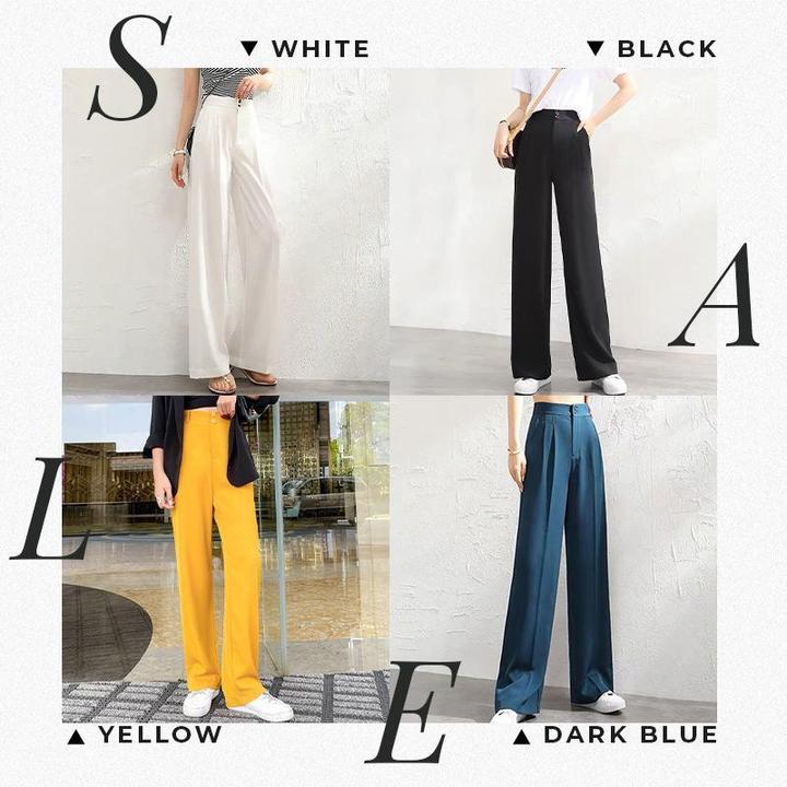 🌸High Waist Tailored Wide Leg Pants🌸Buy 2 Automatic 10% Off & Free Shipping🔥