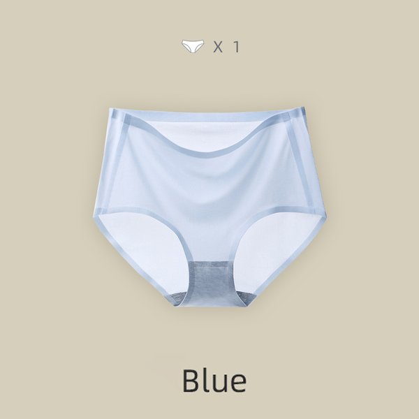 Ultra thin non-marking ice silk panties