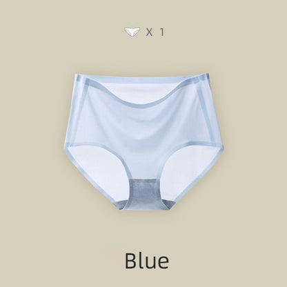 Ultra thin non-marking ice silk panties