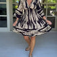 🔥HOT SALE 40% OFF🔥V Neck Three Quarter Sleeve Dress