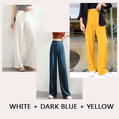 🌸High Waist Tailored Wide Leg Pants🌸Buy 2 Automatic 10% Off & Free Shipping🔥