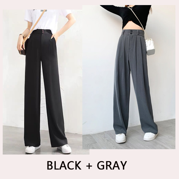 🌸High Waist Tailored Wide Leg Pants🌸Buy 2 Automatic 10% Off & Free Shipping🔥