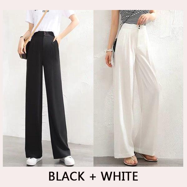 🌸High Waist Tailored Wide Leg Pants🌸Buy 2 Automatic 10% Off & Free Shipping🔥