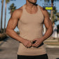 Men's Solid Athletic Tank Top