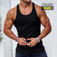 Men's Solid Athletic Tank Top