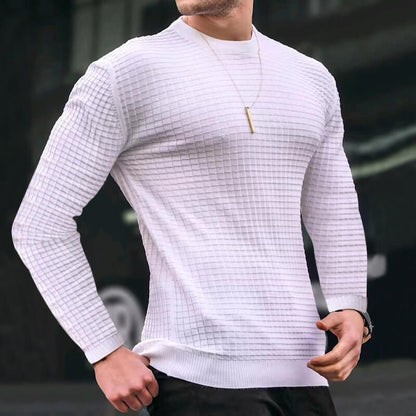 MEN'S T SHIRT PLAIN CREW NECK DAILY WEAR