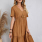 💃Loose casual tie waist flowy dress👚Buy 2 Free Shipping & 20% OFF Extra