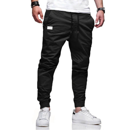 Men's Causal Joggers Drawstring Elastic Pants