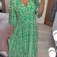 🔥Hot Sale - 49% OFF🔥Bohemian Casual Print V-neck Long Dress