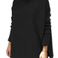 Women's Turtleneck Oversize 2022 Hem Knit Pullover Sweater