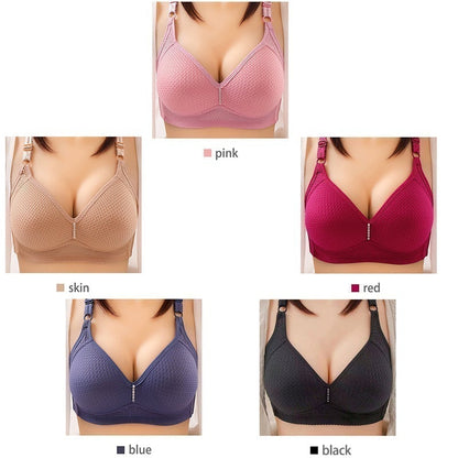 Sporty strapless plus size women's underwear