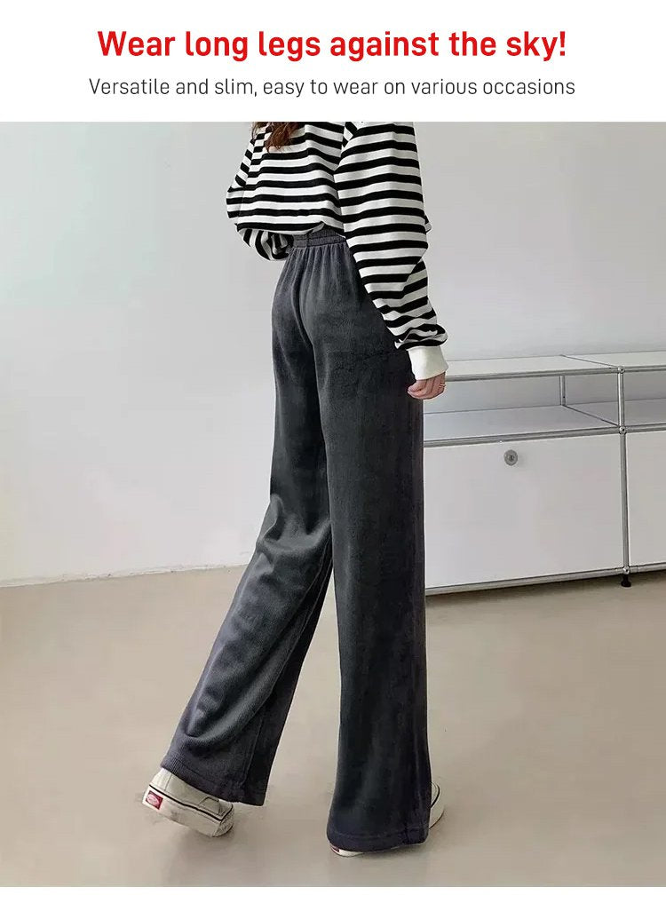 WINTER PROMOTION?Women's thickened warm wide leg pants