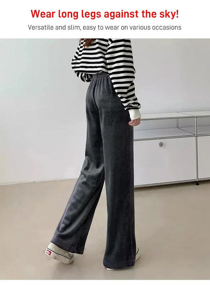 WINTER PROMOTION?Women's thickened warm wide leg pants