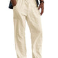Men\'s linen beach casual loose-fitting pants