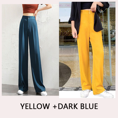 🌸High Waist Tailored Wide Leg Pants🌸Buy 2 Automatic 10% Off & Free Shipping🔥