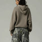 S Embossing Knitting Hoodies