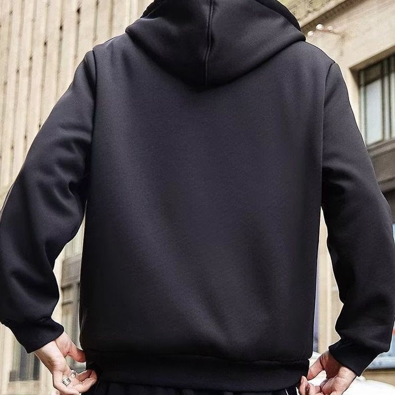 🎊Christmas Pre-sale - 46% Off🎊-Men’s Thickened Faux Cashmere Hoodie Cardigan