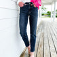 🔥Hot Sale $36.99🔥Tummy Control Cuffed Slim Fit Jeans（49% OFF）