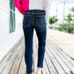 🔥Hot Sale $36.99🔥Tummy Control Cuffed Slim Fit Jeans（49% OFF）