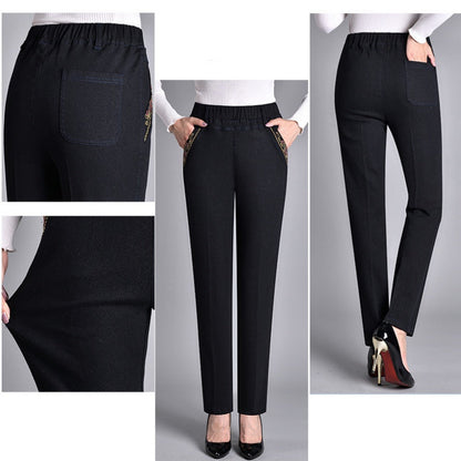 ✨2 Pcs Get 10%OFF Extra & Free Shipping✨Women's Side-Pocket Full Elastic Waist Jeans