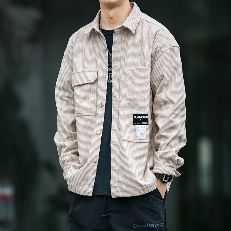 Men's Casual Soft Shirt Jacket