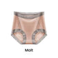 🌸Women's Plus Size Lace High Waist Soft Elastic Panties