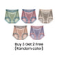 🌸Women's Plus Size Lace High Waist Soft Elastic Panties
